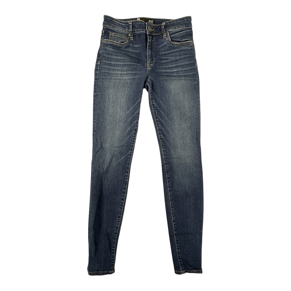 Kut From the Kloth MIA High Rise Skinny Jeans Stretch Denim